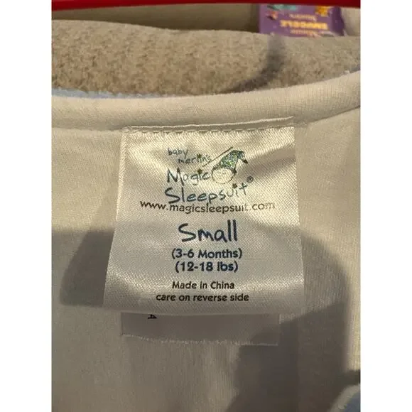 Baby Blue Kids Pajamas Sleep Sack - Picture 3 of 4